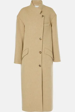 Marant Etoile Manteau Levina en laine mélangée
