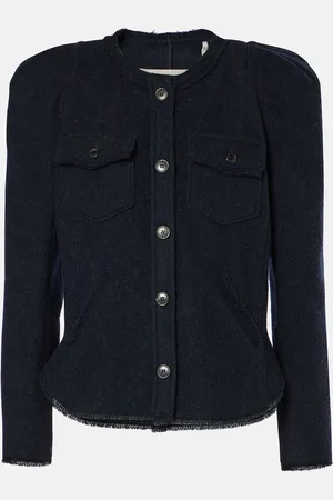 Marant Etoile Veste Nelly en laine mélangée