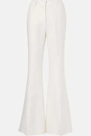 GABRIELA HEARST Pantalon évasé Rhein en lin mélangé