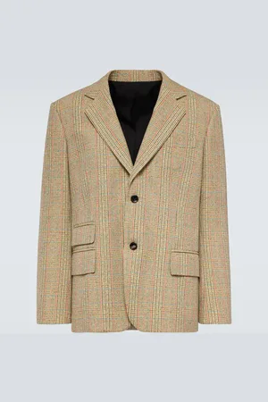 Bottega Veneta Blazer à carreaux