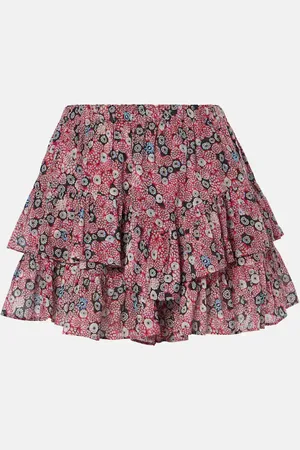Marant Etoile Short Jocadia imprimé en coton