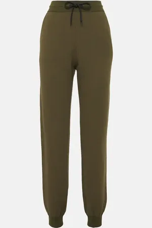 Loro Piana Pantalon de survêtement en coton mélangé