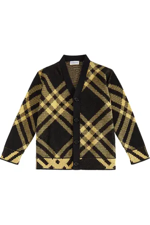 Burberry Cardigan Burberry Check en coton