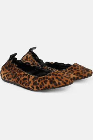 Isabel Marant Ballerines Belna en cuir façon poulain