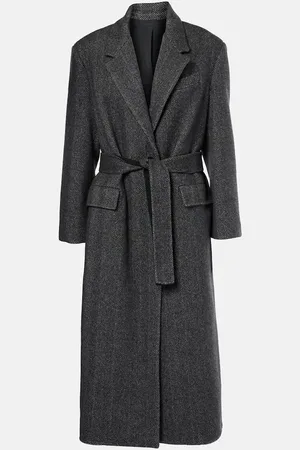 Brunello Cucinelli Manteau en laine et cachemire
