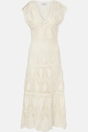 GABRIELA HEARST Robe longue Waldman en laine et cachemire