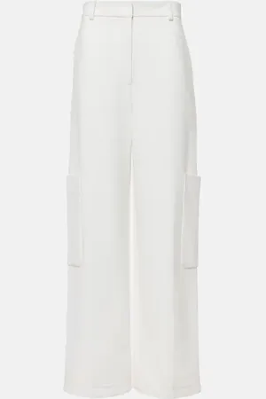 Khaite Pantalon droit Caiton