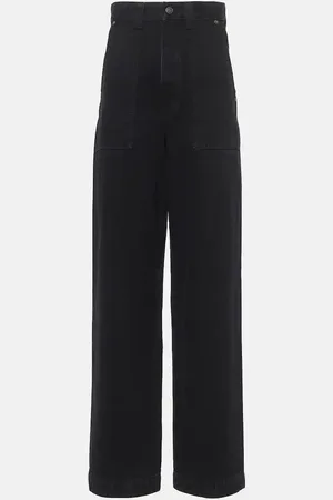 Khaite Jean droit Hewitt à taille haute