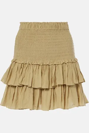 Marant Etoile Mini-jupe Naomi en coton mélangé