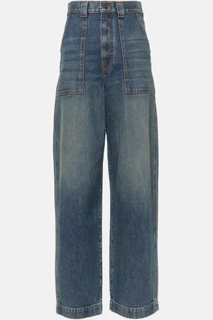 Khaite Jean droit Hewitt à taille haute