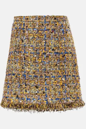 Etro Mini-jupe en tweed