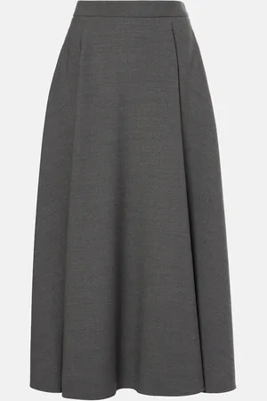 VALENTINO Jupe midi en laine