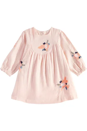 Tartine Et Chocolat Bébé – Robe brodée en coton mélangé