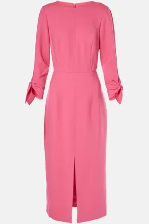 Carolina Herrera Robe midi en laine mélangée