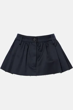 Miu Miu Mini-jupe en coton