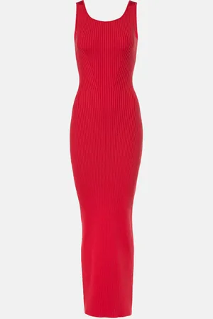 Fforme Robe longue Davian en soie mélangée