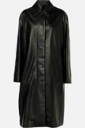 Fforme Manteau Joss en cuir