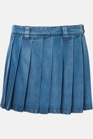 Miu Miu Mini-jupe en jean