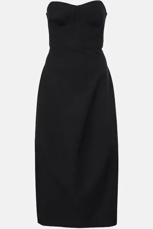 Fforme Robe Jett en coton et laine