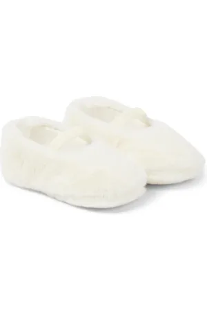 Il gufo Bébé – Ballerines en fourrure synthétique