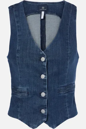 AG Jeans Gilet de costume en jean