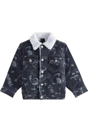 Molo Veste Hiro imprimée en jean