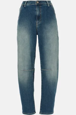 AG Jeans Jean barrel à taille haute