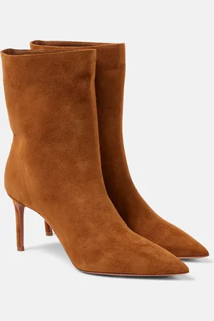 Aquazzura Bottines Matignon en daim