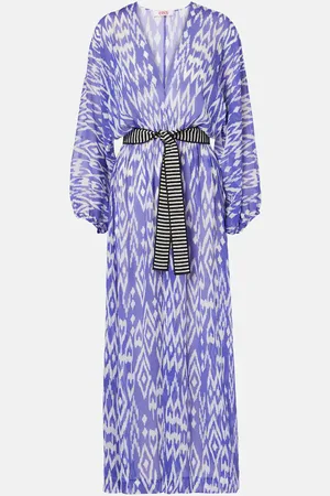 ERES Robe midi Sky imprimée en crêpe