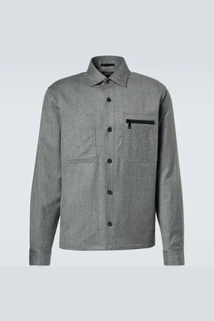 Ermenegildo Zegna Surchemise en laine mélangée