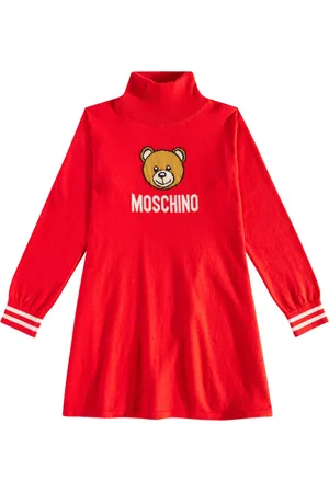 Moschino Robe en coton et laine