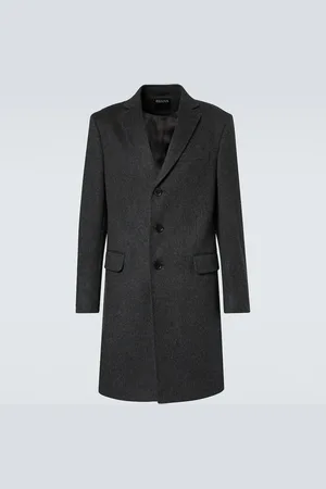 Ermenegildo Zegna Manteau en laine et cachemire mélangés