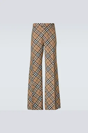 Burberry Pantalon ample Check
