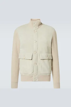 Brunello Cucinelli Veste en daim