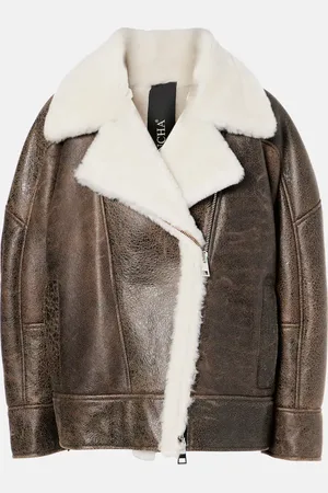 Blancha Veste oversize en shearling
