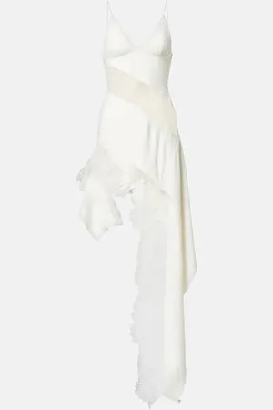 DAVID KOMA Robe de mariée asymétrique