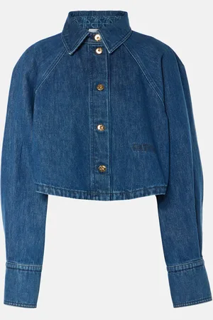 Patou Chemise raccourcie en jean