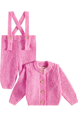 The New Society Bébé – Set cardigan et pantalon Tampere