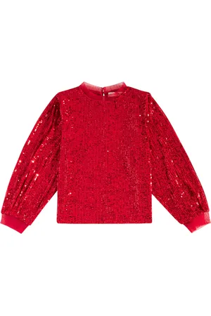The New Society Blouse Galaxy à sequins