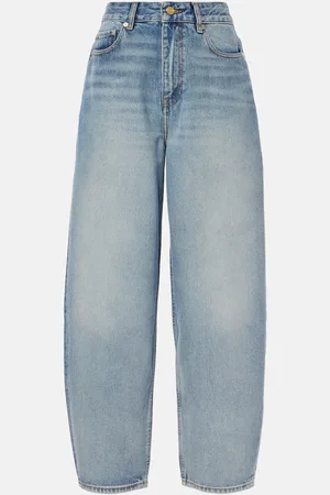 Ganni Jean barrel à taille haute