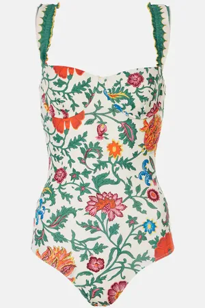 La DoubleJ Maillot de bain Boop à fleurs