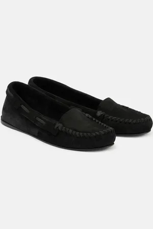 The Row Mocassins Mabel en daim