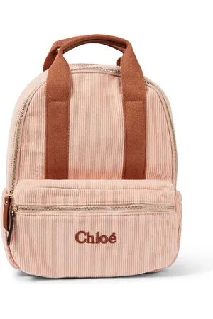 Chloé Chloé Kids Sac à dos en velours côtelé