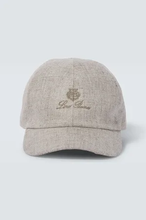 Loro Piana Casquette en lin à logo