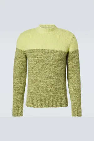 DRIES VAN NOTEN Pull en alpaga mélangé