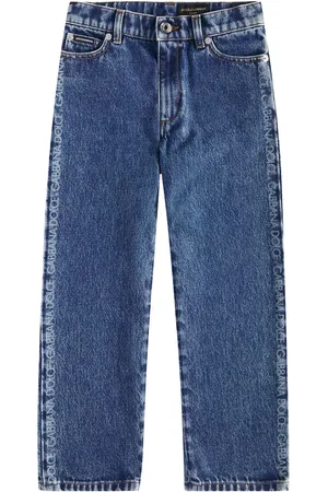 Dolce & Gabbana Jean droit à logo