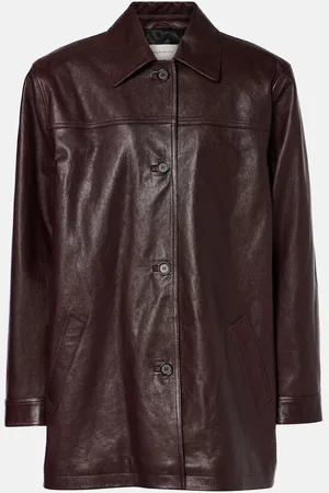 MAGDA BUTRYM Veste oversize en cuir