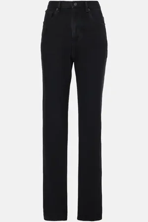 Saint Laurent Jean droit à taille mi-haute