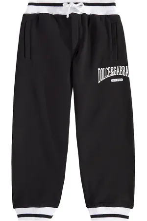 Dolce & Gabbana Pantalon de survêtement en coton à logo