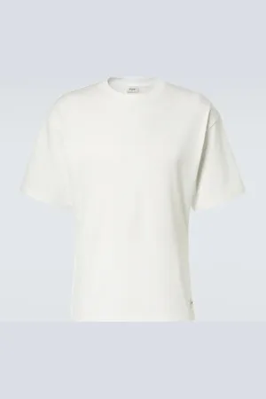 Saint Laurent T-shirt en coton mélangé